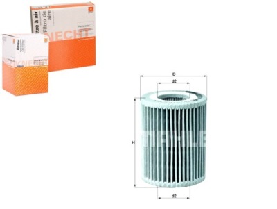 Фільтр оливи knecht fa6093eco hu7003x hu7003 l972 фото №1