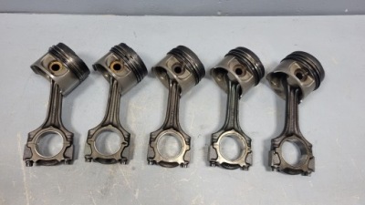 Поршень шатун mercedes w124 2.5d фото №1