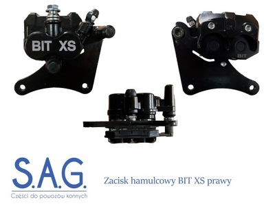 Zacisk hamulcowy do powozu konnego BIT XS prawy