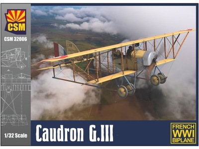 Samolot Caudron G.III model CSM32006 Copper State Models