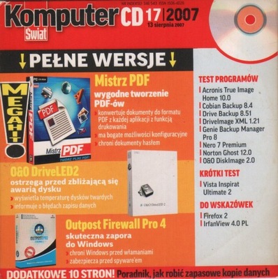 Komputer świat CD 17/2007