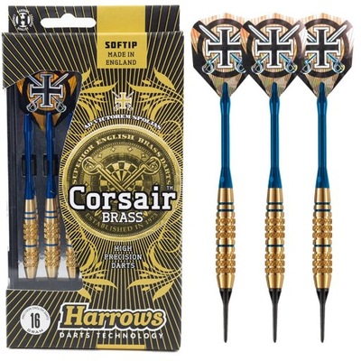 Rzutki Harrows CORSAIR Softip blue 18 gK2