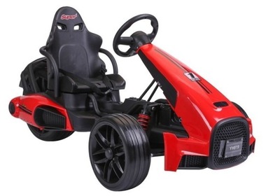 LEAN CARS Gokart na Akumulator CH9939 Czerwony