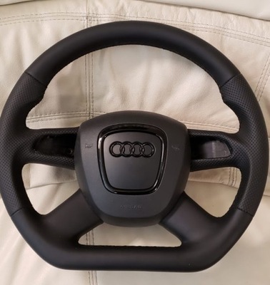 STEERING WHEEL MODY AUDI PIANO BLACK A4B7 A4B8 Q3 Q7  