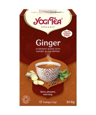 Herbata Yogi Tea Ginger 17 torebek