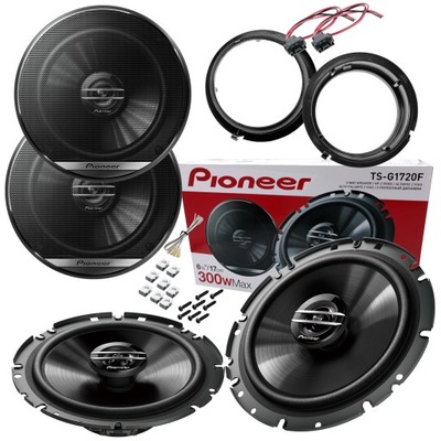 PIONEER ALTAVOCES DE AUTOMÓVIL PARA MERCEDES W210 PARTE TRASERA BANDEJA  