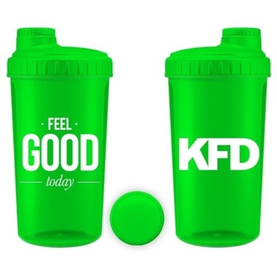 Shaker/bidon KFD 700 ml Feel Good Zielony