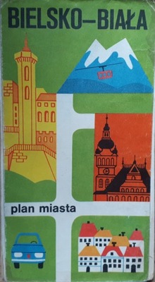 PLAN MIASTA BIELSKO - BIAŁA