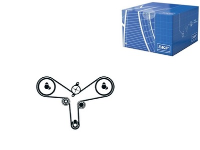 Комплект - набір ремінь розподільного валу skf e500 2.44103e фото №1