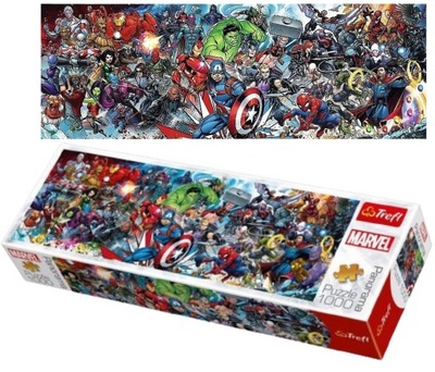 Puzzle 1000 elementów Dołącz do Uniwersum Marvela 29047