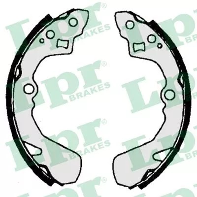 BRAKE SHOES HAM.DAIHATSU APPLAUSE 89- /LPR/ 06430 LPR - milautoparts-fr.ukrlive.com