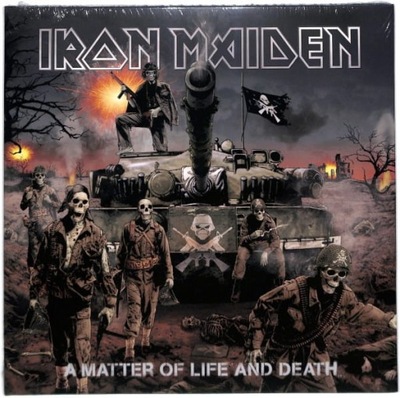 Iron Maiden - A Matter Of Life And Death 2LP EU NEW