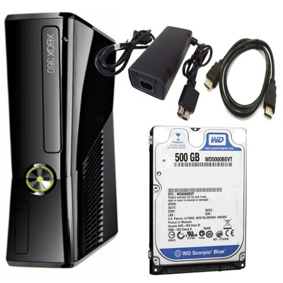 XBOX 360 Slim RGH3 500GB NOWY FB17559