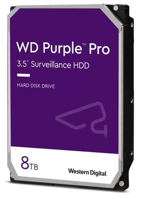 DYSK HDD 3.5" WD PURPLE PRO WD8001PURP 8TB 7200RPM
