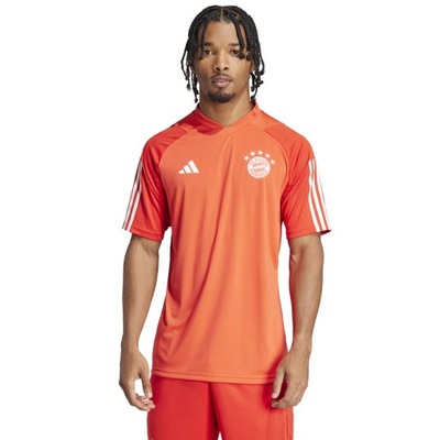 XL Koszulka adidas FC Bayern Training JSY IQ0608 czerwony XL