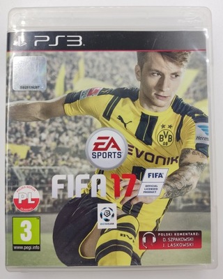 FIFA 17 POLSKIE WYDANIE PS3