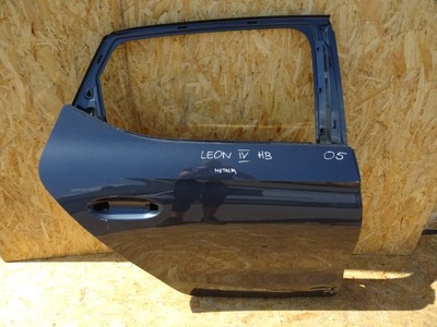 Seat leon iv hb дверь правый правое задняя металлик фото №1