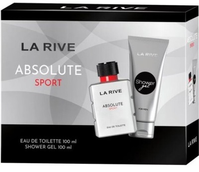 LA RIVE ABSOLUTE SPORT FOR MAN EDT 100ml SPRAY + ŻEL POD PRYSZNIC 100ml