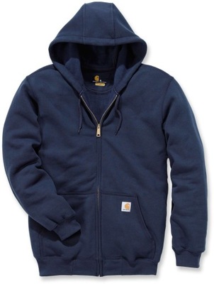 BLUZA Z KAPTUREM ZAMEK GRANATOWA S CARHARTT