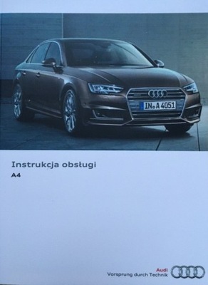 AUDI A4 B9 2015-19 5 MODELI+NAV MANUAL MANTENIMIENTO  