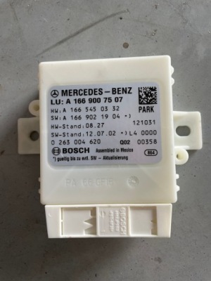 Модуль pdc a1669007507 mercedes x166 w166 фото №1