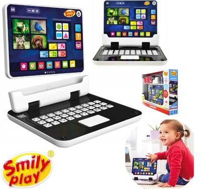 836801 SMILY PLAY LAPTOP TABLET 2W1 KOMPUTEREK