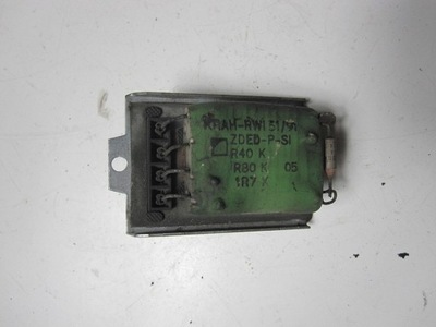 Резистор вентилятор резистор vw t4 transporter 1.9d 92r фото №1