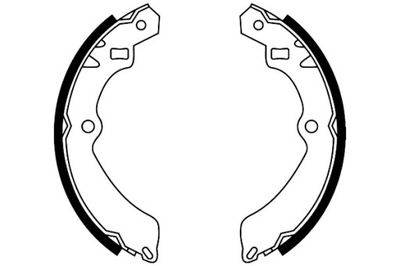 TOMEX BRAKES APKABOS STABDŽIŲ KOMPLEKTAS SUZUKI VITARA 88-98 