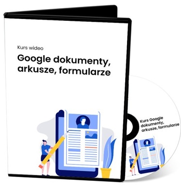 Kurs Google dokumenty, arkusze, formularze - DVD