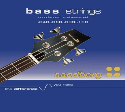 SANDBERG BS4-40 struny do gitary basowej 40-100