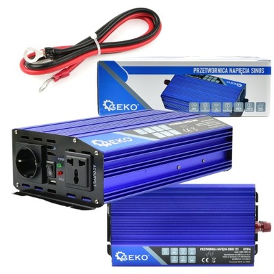 GEKO BALASTO NAPIEC SINUS 12V/230V 1000/2000W G17014  