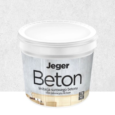 Efekt dekoracyjny BETON 7 kg Bianco JEGER