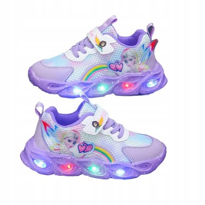 Buty LED Swiecące Dziecięce Frozen ANIME 252123