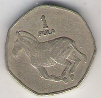 Botswana 1 pula 1991