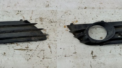 Решётка заглушка бампера правый перед opel astra h фото №1