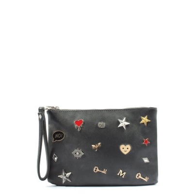 STRADIVARIUS Kopertówka czarny Clutch