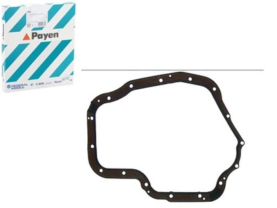 Прокладка картера масляний cadillac bls chevrolet vectra zafira daewoo фото №1