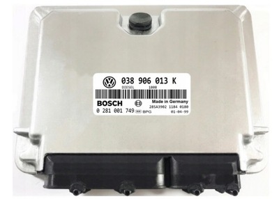 КОМП'ЮТЕР ECU VW 038906013K 0281001749 IMMO OFF