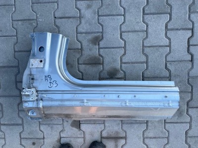 Audi a8 d3 порог блок двигателя a четверть сторона левая фото №1