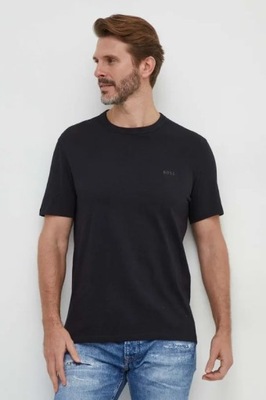 T-shirt czarny prosty BOSS XL