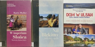 Książki podróżnicze x 3 książki