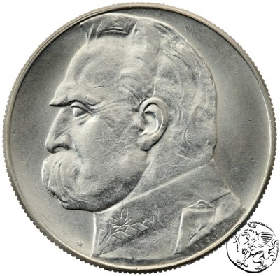 II RP, 10 złotych, 1939, Piłsudski