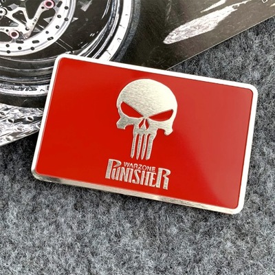 3D LOGO SYMBOL PROTECTION OILS ALUMINIUM MOTORCYCLE MASTERMIND PUNISHE~22151  