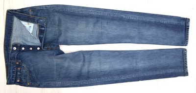 LEVI'S 501 MĘSKIE SPODNIE JEANS 34/32 PAS 86 CM