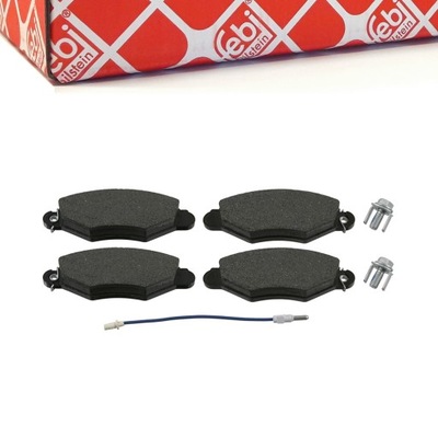 Тормозные колодки тормозные перед febi do nissan kubistar фото №1