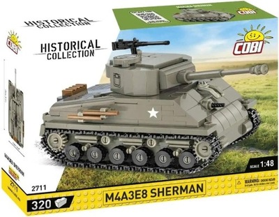 HC WWII M4A3E8 SHERMAN, COBI