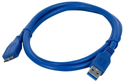 KABEL DO DYSKU ZEWNĘTRZNEGO USB 3.0 A - Micro-B 1M