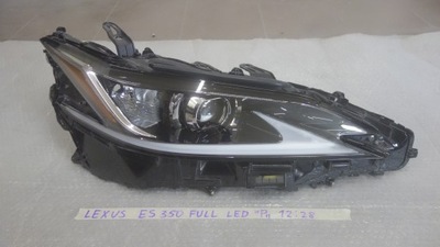Lexus es vii es300 es350h лампа передняя правая full led n 2018- фото №1