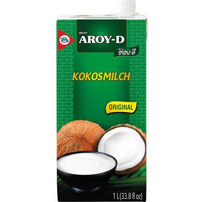 Mleko kokosowe 100% 1l Aroy-D