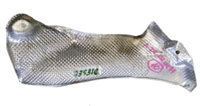 Mercedes cls 218 защита тепловая экран правый фото №1